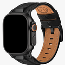 Wristitani Leather Bands Compatible with Apple Watch Band 49mm 46mm 45mm 44mm 42mm for Men, Metal Connector & Genuine Leather Replacement Straps for iWatch Ultra3/2/1 SE3/2/1 Series 11 10 9 8 7 6 5 4