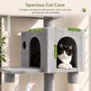 Globlazer Cat Tree Tower with Scratching Post for Indoor Cats, F53