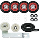 4392067 Dryer Repair Kit and W10837240 Dryer Idler Pulley Fit for Whirlpool Maytag Admiral Kenmore Dryer - Bravos Dryer parts and Duet Dryer Parts Compared to # 4392067VP 80047 587637 by Funmit