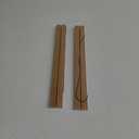 WITCOLOR Magnetic Poster Hanger Frame, 36Inch Wide Teak Wood Magnet Poster Frame for Posters, Prints, Photos, Pictures, Maps, Scrolls, and Canvas Artwork (2 Pack)