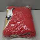 FOCO Men's Standard NFL Logo Sherpa Crewneck Sweater, Team Color (Red)