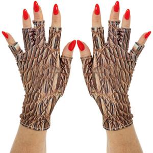 ManiGlovz - The ORIGINAL UPF 50+ UV Light Protective Nail Gloves | Gel Manicure and Anti UV Fingerless Gloves for Women | Can be Used as Sun Protection Gloves for Driving | Wildside