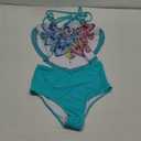 American Trends High Waisted Tankini Swimsuits for Women Flounce Top Tummy Control Bathing Suits, Medium