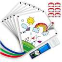 DIY Kite Making Kits for Boys and Girls, Extremely Easy to Fly Kite，Kites Gifts for Kids, Party Gift Bags, Art and Charity Day Tow Project Activities(6 Pack)