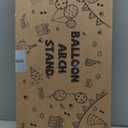 TEKXYZ Balloon Arch Stand Kit, 10FT Wide & 7.5FT High Adjustable Balloon Arch Frame, Ideal For Party Decorations, Not Include Balloons