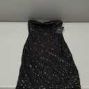 Forever 21 Women's Sequin Tube Mini Dress, Black, XS