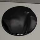 SHACOS 100Pcs Round Black Placemats, 13" Paper Place Mats Disposable for Dining Table, Charger Plates Table Mat for Christmas Dinner Party Wedding Birthday Banquet Table Setting Decor