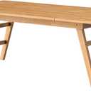 Solid Wood Folding Dining Table 83 X 39 Inches Outdoor Dining for Up to 8-10 People Serving Table Event Extension Table- Patio Furniture Solid Wood Kitchen Table