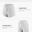 Liloak 4/5 Pack Sweat Shorts for Women with Pockets, Drawstring Cotton Workout Shorts Lounge Casual for Summer Running Shorts (M)