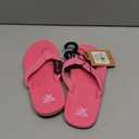 Zeroxposur Kid's Flip-Flops, Outdoor Footwear, Hot Pink, Size 1/2