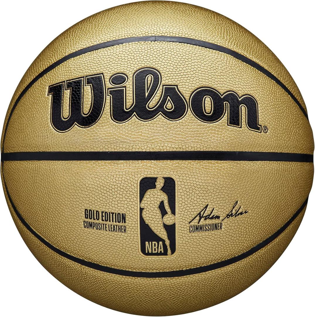 WILSON NBA Gold and Platinum Edition Basketballs - Size 7-29.5"