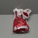 ADOMI Mrs Claus Costume for Women Christmas Costume Santa Dress Adult Hooded 2PCS Santa Clause Outfit Cosplay Suit Holiday (Large)