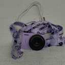 Kuromi Mini Kids Digital Camera & Video Camcorder by Kidamento, 32GB Memory Card, Adjustable Soft Strap Lanyard, Scavenger Hunt Momento Book - Model A Kuromi