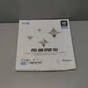 Art3d Peel and Stick Backsplash for Kitchen White Subway (10 Tiles, Thicker Design) (White With Black Grout)