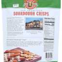 Boudin Sourdough, Crisps Sourdough San Francisco Asiago & Garlic, 6 Ounce (EXP 03/03/26)