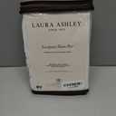 Laura Ashley - Euro Shams, 100% Smooth Cotton with Envelope Closure, Throw Pillow Cover for Bed or Couch, Oeko-Tex Certified, Set of 2 (Stitched Vine Blue, 26" x 26")