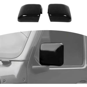 RT-TCZ for Jeep JL Side Mirror Cover Trim Black for Jeep Wrangler JL JLU 2018-Present for Gladiator JT 2020-Present Black Exterior Accessories 2pcs RT-TCZ for Jeep JL Side Mirror Cover Trim Black for Jeep Wrangler JL JLU 2018-Present for Gladiator JT 2020-Present Black Exterior Accessories 2pcs