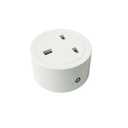WiFi Smart Plug Outlet Compatible with Alexa,Google Assistant,App and Voice Control,No Required Hub,UK (16A), White