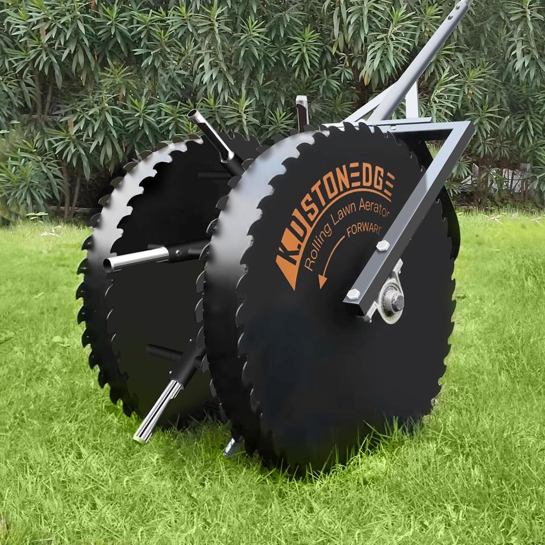 Patented Rolling Lawn Coring Aerator Yard Grass Pulling Plugs Manual Aeration Tool Push Roller Rotary Compacted Garden Soil Loosening Patented Rolling Lawn Coring Aerator Yard Grass Pulling Plugs Manual Aeration Tool Push Roller Rotary Compacted Garden Soil Loosening