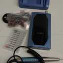 Professional Brushless Nail Drill, AZ GOGO 85W Cordless Electric Nail File 40000RPM Rechargeable Portable Nail Drill Machine for Gel/Acrylic Nails Salon Level (Blue)