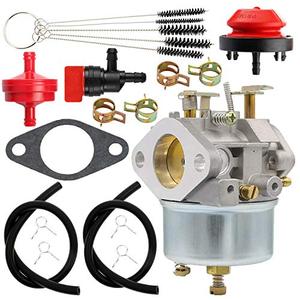 YOFMOO Carburetor Compatible for John Deere Snowblower 526 726 732 826 826D 828D 832 1032 1032D TRS22 TRS24 TRS26 TRS27 TRS32 TRX24 TRX26 TRX27 TRX32 Snow Blower Carb with Primer Bulb Gasket Clamps