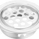 Uxcell Floor Drain Cover, Stainless Steel Anti Blocking Drain Cover for Outdoor Bathroom Kitchen, Fit for 25mm/0.98" Aperture