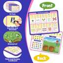 Aizweb 12 Pack Dry Erase Handwriting Practice for Kids,9 x 12 Number Tracing Board: Learn to Count,Number Tracing&Simple Addition,Montessori Math Games Preschool Learning Activity for Pre K Ages 3-5