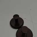 HOME SO Suction Cup Hooks for Shower, Bathroom, Kitchen, Glass Door, Mirror, Tile  Loofah, Towel, Coat, Bath Robe Hook Holder for Hanging up to 15 lbs  Waterproof & Rustproof, Dark Bronze (2-Pack)