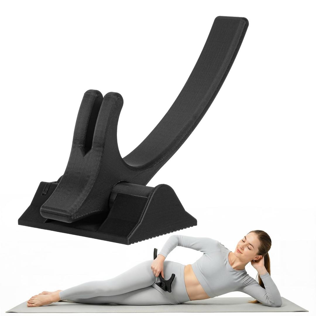 Psoas Release Tool Fully Adjustable for Deep Iliacus & Psoas Muscle Massage, Portable Trigger Point Relief for Hip Flexors(Black)