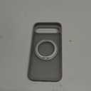 UGENINO Compatible with Google Pixel 10/Pixel 10 Pro Case with 360° Magnetic Ring Stand [Compatible with Mag-Safe] Shockproof Translucent Matte Phone Case for Google 10/10 Pro 6.3", Grey