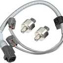 X AUTOHAUX No.82219-07010/89615-12040 Ignition Knock Detonation Sensor with Wiring Harness for Toyota 4Runner 1996-2002 for Toyota Tacoma 3.4L 1995-2004
