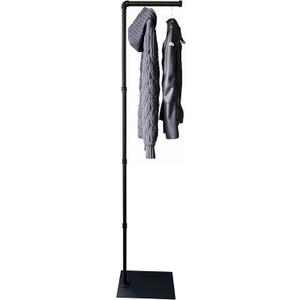 Clothing Rack, Single Arm, Black Costumer Stand for Retail Garment Display
