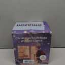 Christmas Snowflake Window Lights,  72LED Battery Powered Christmas Window Lights, Waterproof Snowflake Curtain Lights with Timer & 8 Modes for Indoor Outdoor Xmas Decor