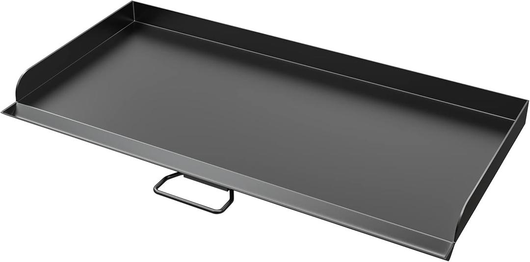 AJinTeby Fry Griddle for Camp Stove Griddle, 16 x 38 inch Flat Top Cooking Griddle for Camp Chef 3 Burner Griddle, BBQ Camping Grills Flat Top Plate, Outdoor BBQ Camping Grills Accessories