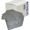 Oil-Dri L90902 15" W x 19" L Universal Heavy Weight Bonded Perforated Pads (100 Mats/Box)
