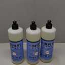 MRS. MEYER'S CLEAN DAY Liquid Dish Soap, Biodegradable Formula, Bluebell, 16 Fl. Oz - Pack of 3