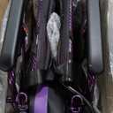 Electric Chair Lift for Senior, Remote Control Floor Lift with Padded Backseat, Bathtub Lift Elderly from Floor, Net Weight 24 LBS, Support Max 308 LBS, Safety and Waterproof Design, Include Charger (Purple01)