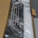 Stainless Steel Dish Drying Rack - Dish Drainer for Kitchen Counter, Extendable Drainboard with Foldable, Space-Saving Cup & Bowl Organizer, Includes Knife and Utensil Holder, Black