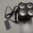 DJ Par Lights, RGBW LED Par Light with Sound Activated and Remote, DMX Stage Uplighting for Event Wedding Church Festival Stage Lighting