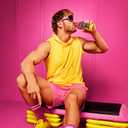 PRIME Hydration STRAWBERRY BANANA, Sports Drinks, Electrolyte Enhanced for Replenishing Fluids, 250mg BCAAs, B Vitamins, Antioxidants, Low Sugar, 16.9 Fl Oz, 12 Pack (EXP 03/07/26)