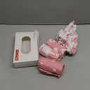 Gllquen Baby Bassinet Sheets 4 Pack, Breathable Cozy Fitted Mattress Sheet, Elastic Travel Crib Fashionable Floral Pattern, Standard Cradle Safe Sheets for Baby Boys Girls 32"x16"(Love)