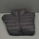 YUCOLEN Women's Puffer Jacket Quilted Winter Coat Padded Stand Collar Full-zip Warm Lightweight Puffer Coats, Medium