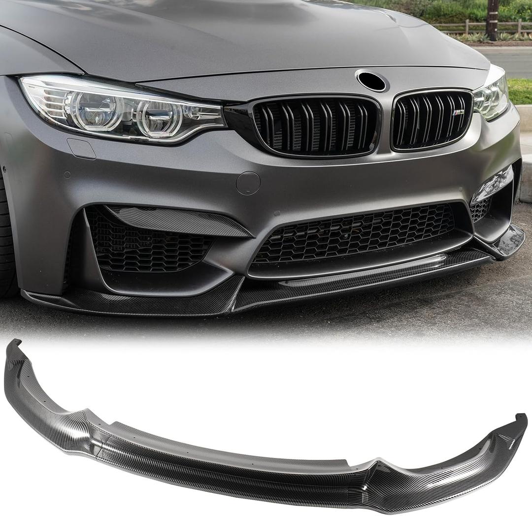 Front Lip for BMW M3 F80 M4 F82 Carbon Fiber Front Bumper Lip for F80 F82