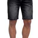 JMIERR 2026 Mens Skinny Denim Shorts 4 Way Stretch Casual Comfy Slim Fit Summer Jean Shorts 34