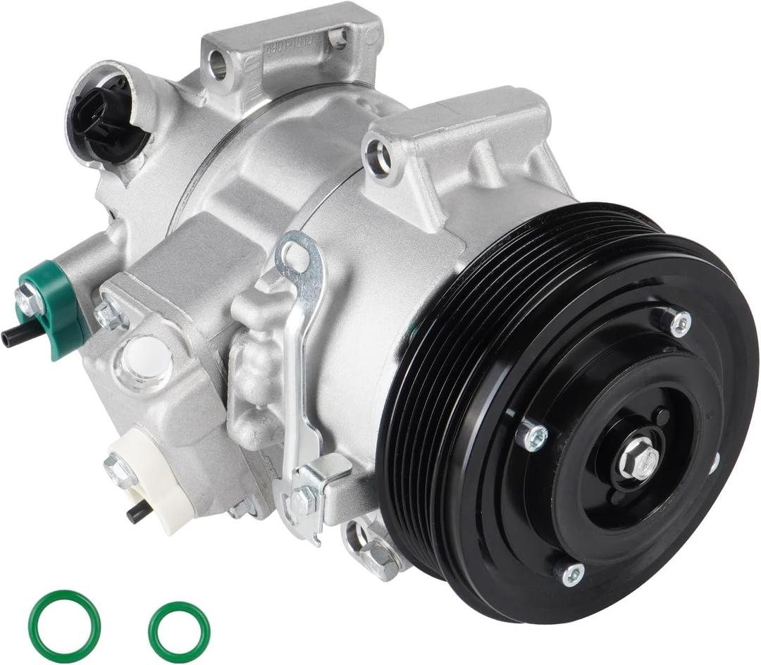 Air Conditioning Compressor & A/C Clutch for Scion xD 1.8L 2008-2014, for Toyota Corolla 1.8L 2009-2010, for Toyota Matrix 1.8L 2009-2010, 1011210 1111210 1211210 639338 4710608