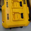 DEWALT Battery Charger for 12V MAX, 20V MAX and FLEXVOLT 20V/60V MAX Batteries, 8 Amp, 4 Port Simultaneous Fast Charging Station (DCB104)