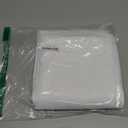 AmazerBath Waffle Shower Curtain White, Stall Shower Curtain 36x78 Inches, 240GSM Heavy Duty Fabric, Hotel Quality, Bathroom Accessories