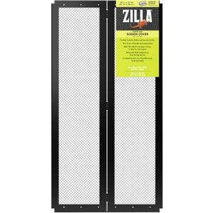 Zilla Pet Reptile Terrarium Fresh Air Screen Cover with Center Hinge 24" x 12"
