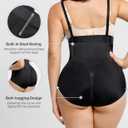 SHAPELLX Shapewear Tummy Control Panty for Women High Waist Body Shaper Waist Trainer Shaper Higher Power Panties (Black, XXL)