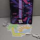 Tropic Neon Sign for Wall Decor Dimmable Coconut Tree Led Light Signs Summer Beach Neon Signs for Hawaii Shop Neon Light for Bar Bedroom Cafe Tiki Bar Party Decoration